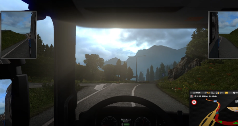 Euro Truck Simulator 2をプレイ 初めての配達編 グラタン星人のリープフロッグ