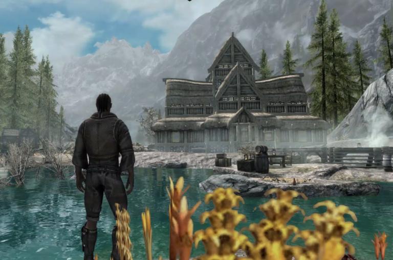 スカイリムse 温泉街へ旅行 グラタン星人のリープフロッグ